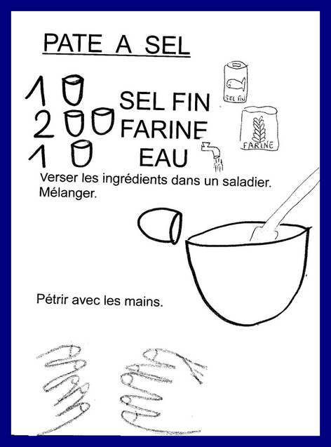 Pâte à sel : Recette de Pâte à sel