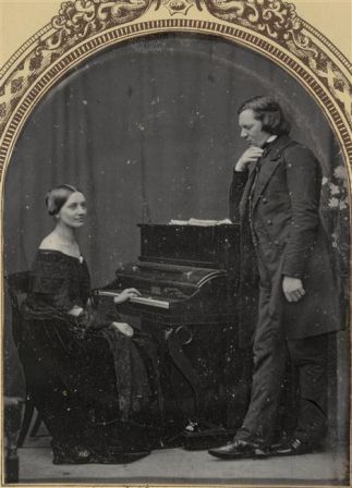 Robert et Clara Schumann