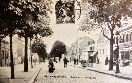 Le boulevard Richelieu